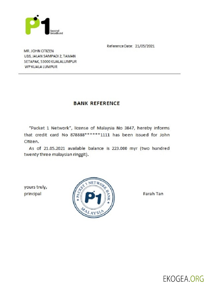 Malaisie , Packet 1 Network , reference